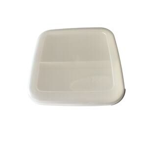 Craftstor Square Divided Tray Storage System Craft Sewing Bin w/ Lid USA vintage